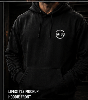 TATSU MMA After Rounds heavyweight hoodie product view 2