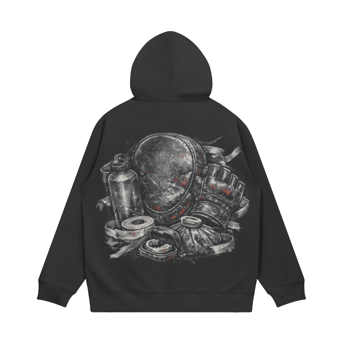 TATSU MMA After Rounds heavyweight hoodie colorway photo 2