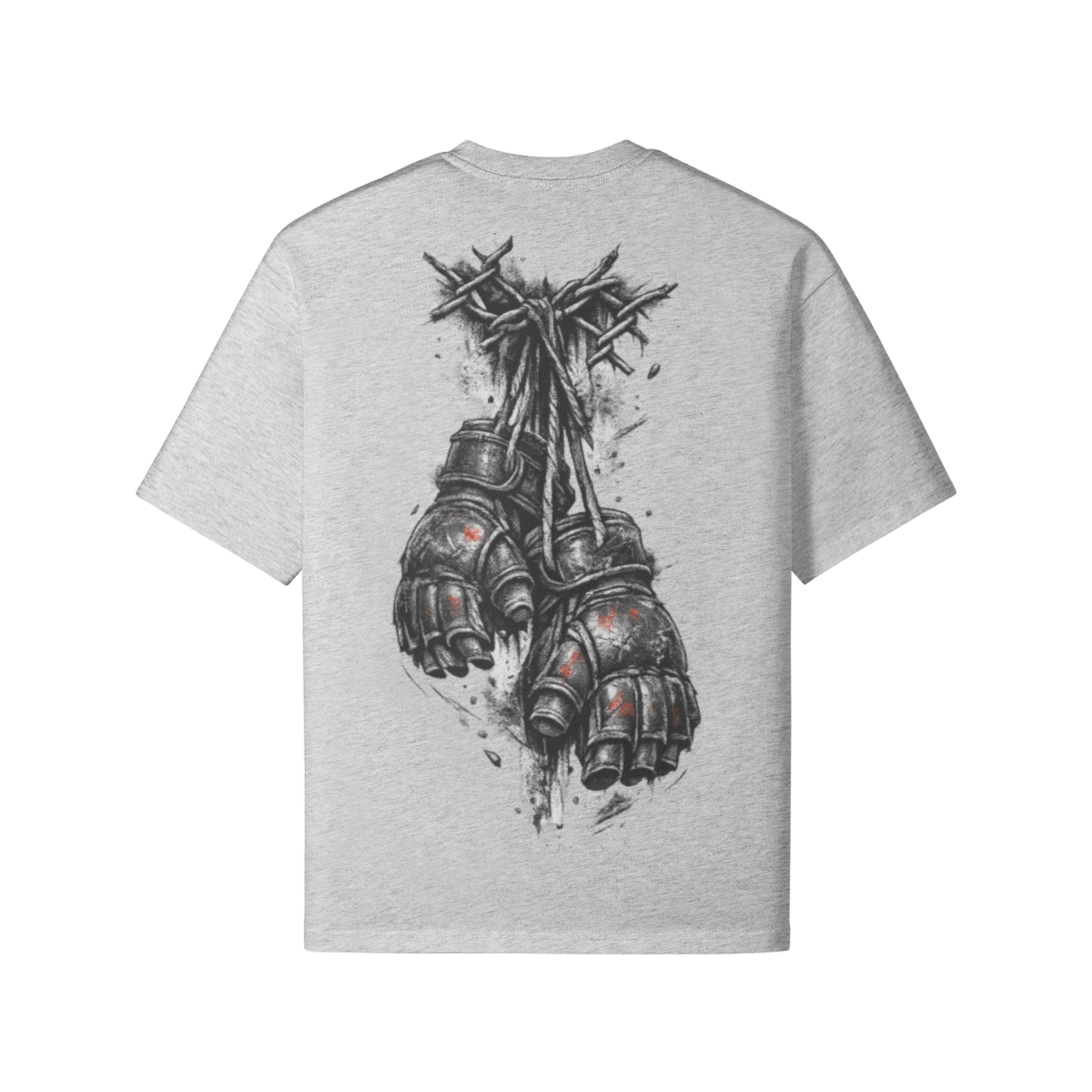 TATSU MMA Last Ones Out oversized boxy t-shirt colorway photo 6
