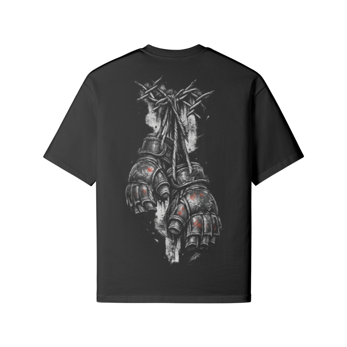 TATSU MMA Last Ones Out oversized boxy t-shirt colorway photo 1