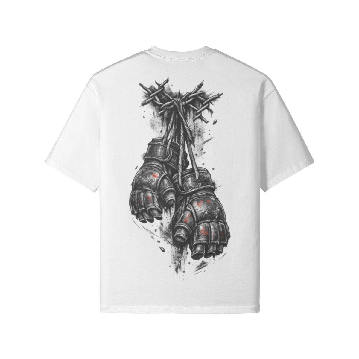 TATSU MMA Last Ones Out oversized boxy t-shirt colorway photo 4