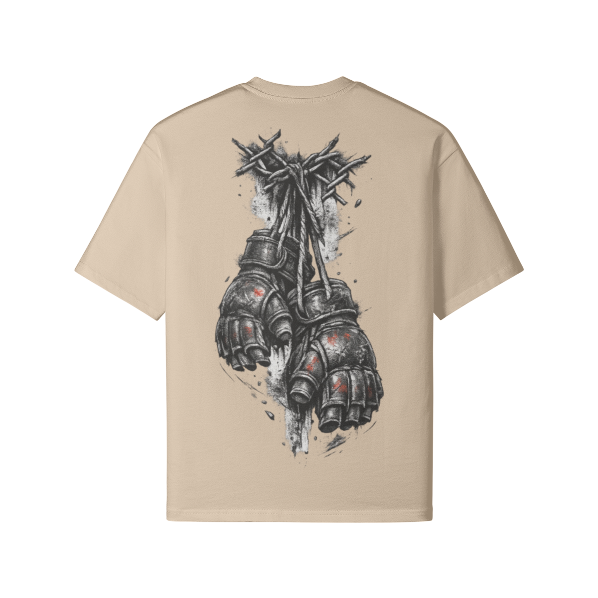 TATSU MMA Last Ones Out oversized boxy t-shirt colorway photo 8