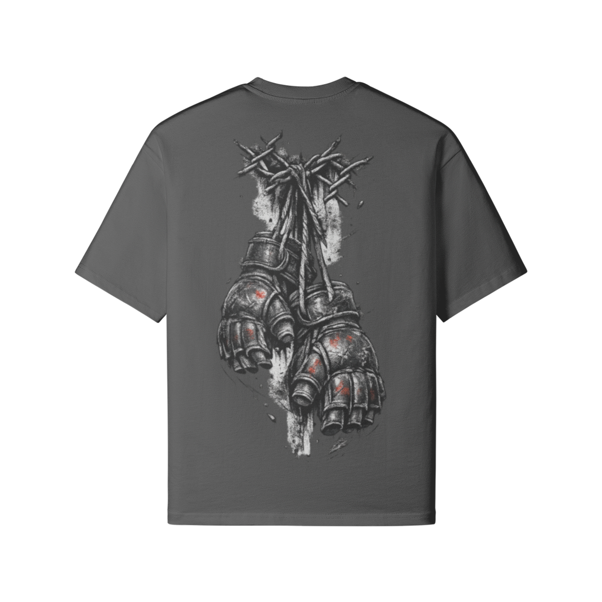 TATSU MMA Last Ones Out oversized boxy t-shirt colorway photo 10