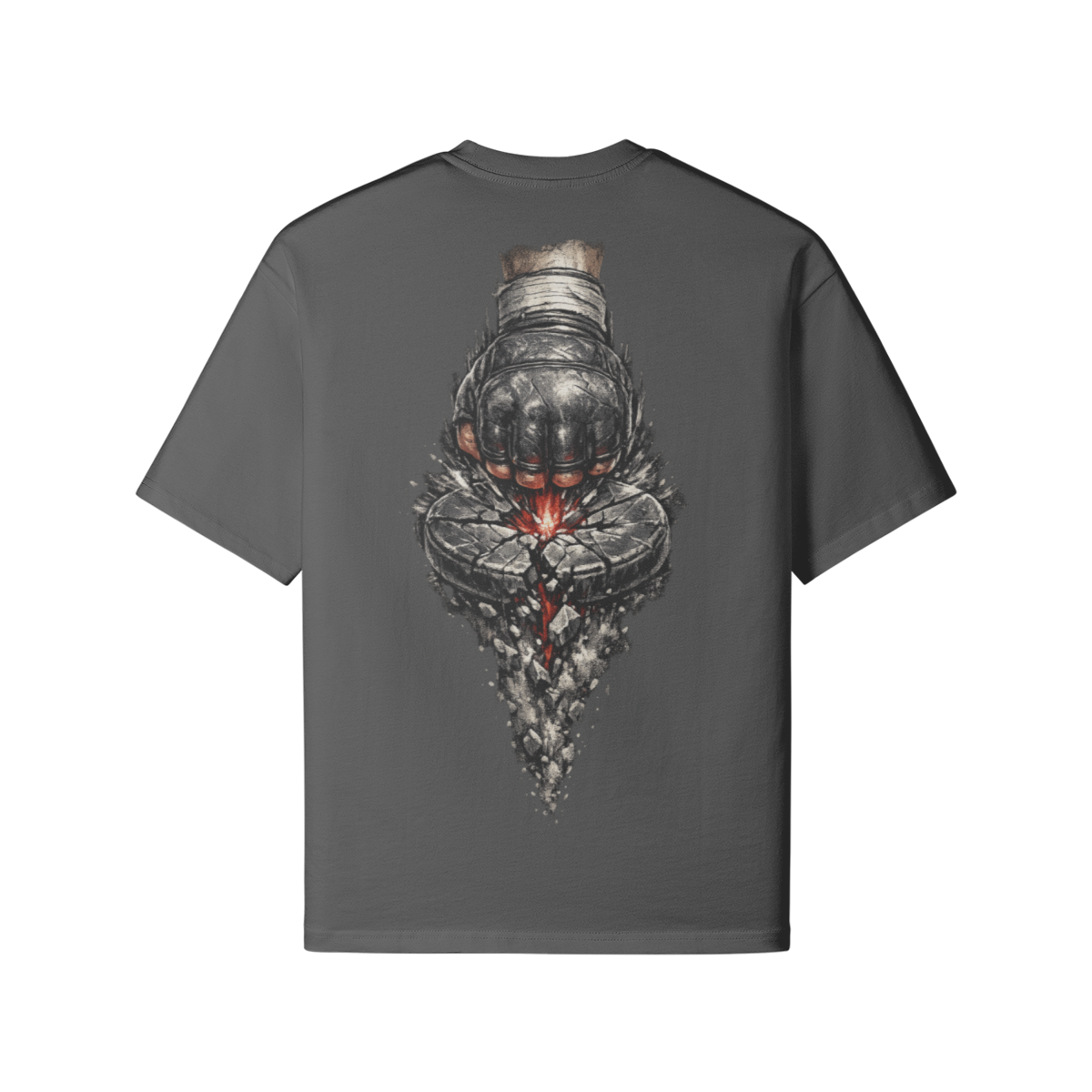 TATSU MMA Impact Core oversized boxy t-shirt colorway photo 8