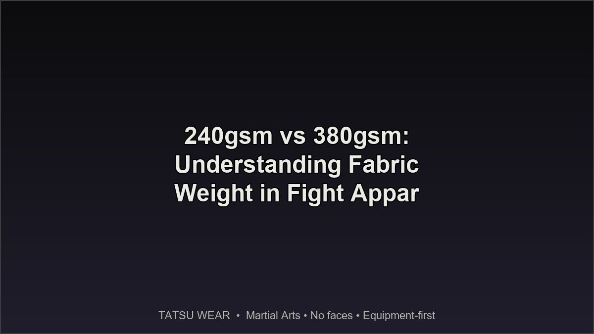 TATSU WEAR - close-up of 240gsm cotton jersey fabric, tight weave, heavyweight feel