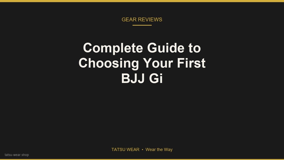 best bjj gi for beginners pearl weave guide