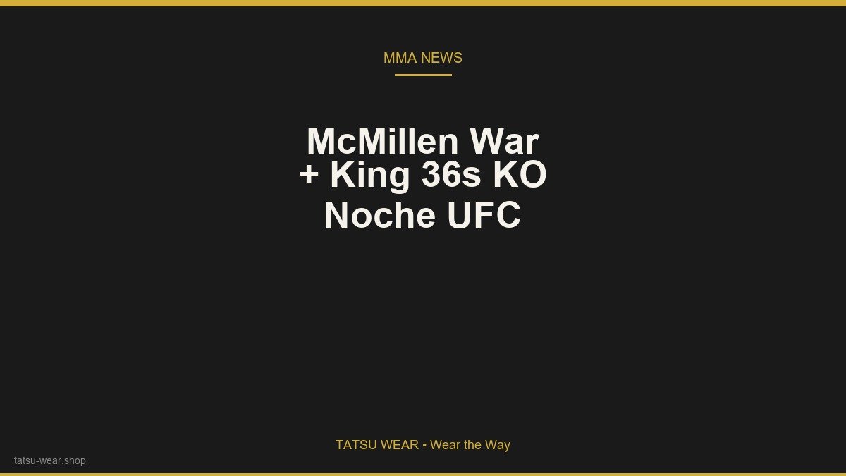 Tommy McMillen Outlasts Marwan Rahiki in Noche UFC War