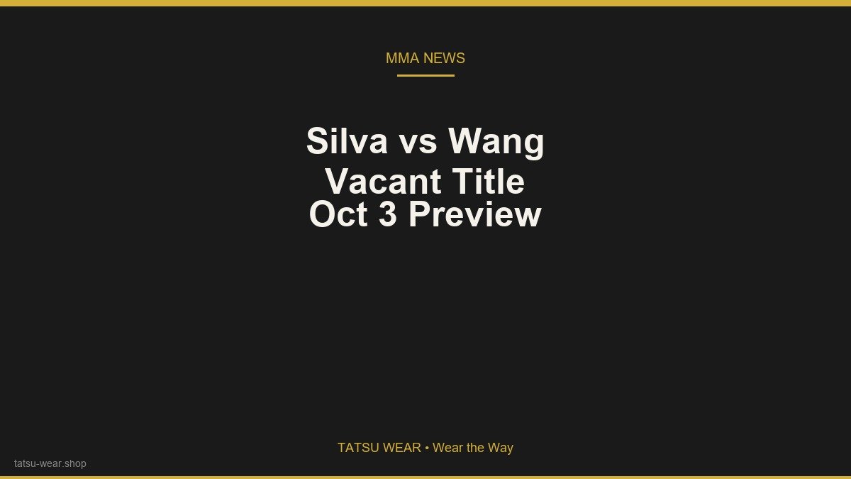 Natalia Silva vs Wang Cong: Vacant Flyweight Title Preview